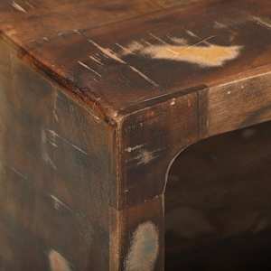 Televizní skříň 80 x 30 x 25 cm Masivní recyklované dřevo - obrázek 8