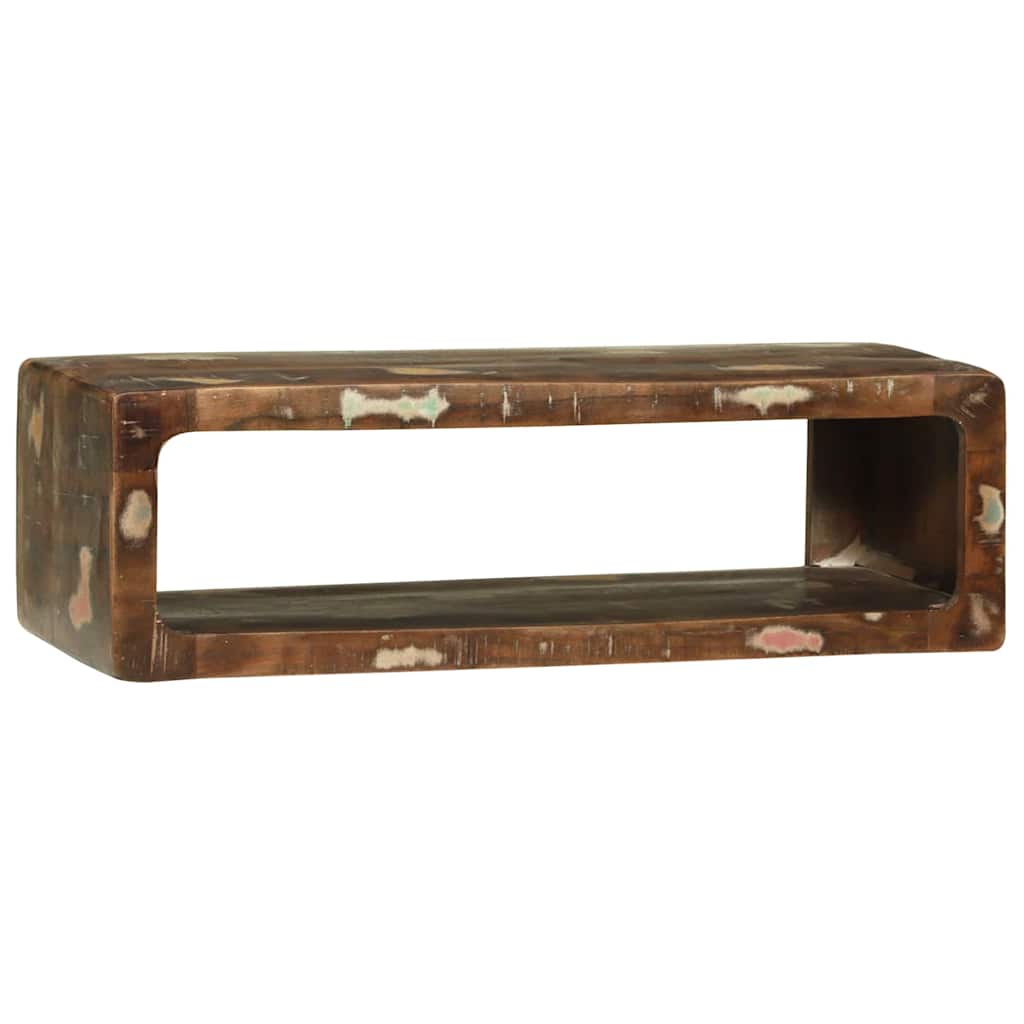 TV kapp mitme värviga 80x30x25 cm tugevast puidust taastatud