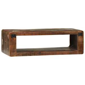 Televizní skříň 80 x 30 x 25 cm Masivní recyklované dřevo - obrázek 5