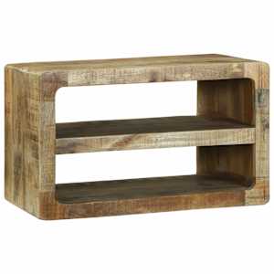 Televizní skříň 60 x 32 x 36 cm Masivní magnovníkové dřevo - obrázek 6