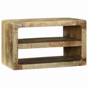 Televizní skříň 60 x 32 x 36 cm Masivní magnovníkové dřevo - obrázek 2