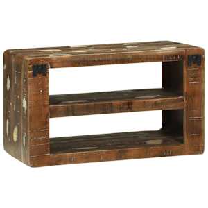 Televizní skříň 60 x 32 x 36 cm Masivní recyklované dřevo - obrázek 5