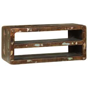 Televizní skříň 80 x 32 x 36 cm Masivní recyklované dřevo - obrázek 7