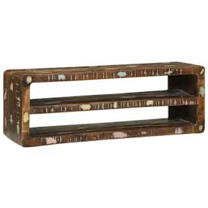 TV omarica večbarvno 100 x 32 x 36 cm Trden predelan les