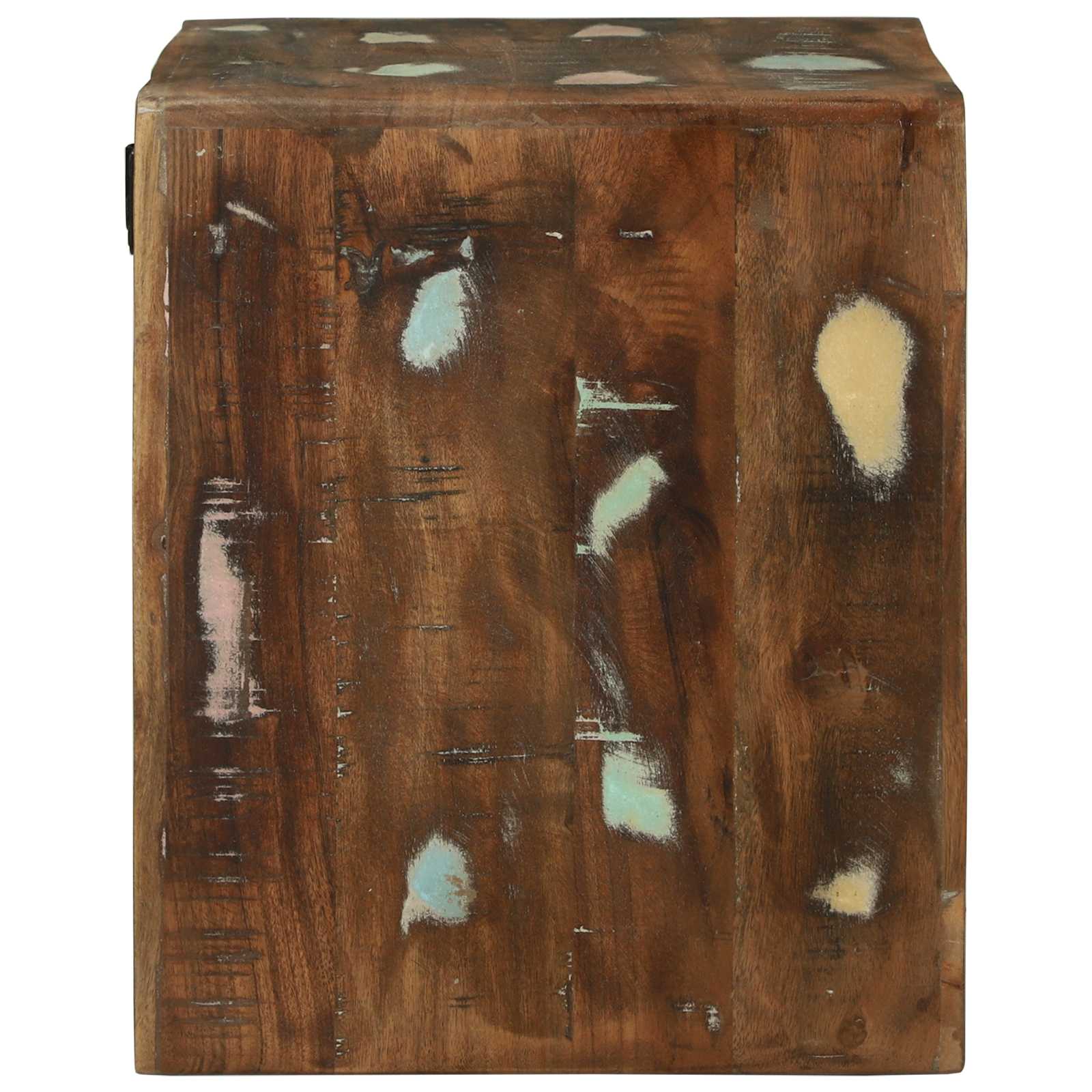 TV enote 2 pcs večbarvno 36 x 30 x 36 cm Trdna obnovljena les - slika 4