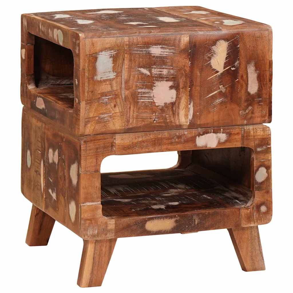 Крака маси Многоцветен 40 x 40 x 49 см регенерирано дърво масив