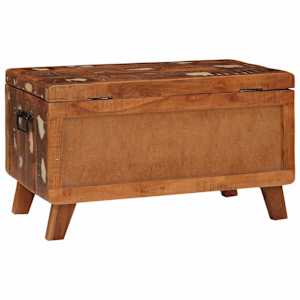 Úložná krabice 70 x 35 x 40 cm masivní recyklované dřevo - obrázek 7