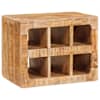 vidaXL Veepudeli Riiul Pruun 44 x 30 x 35 cm Tugev mango puu