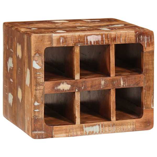vidaXL Veepudeli Riiul Pruun 44 x 30 x 35 cm Tugev taastatud puit