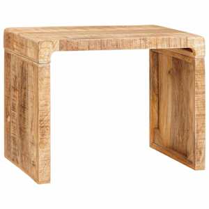 vidaXL Otsalaud Pruun 60 x 35 x 46 cm Tugev mango puu