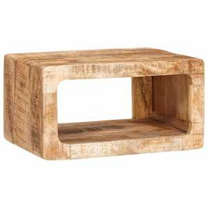 Noční stolek 2 pcs Hnědá 45 x 30 x 24 cm Masivní mangové dřevo - obrázek 3