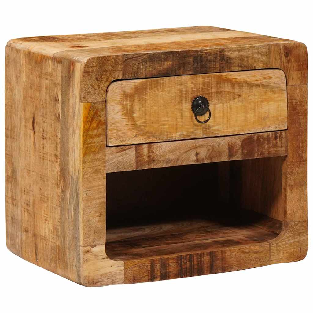 vidaXL Wandkastje met lade Bruin 40 x 30 x 36 cm massief mangohout