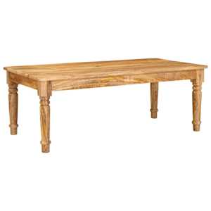 Konferenční stolek Hnědá 110 x 55 x 40 cm Masivní mangové dřevo - obrázek 3