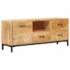 vidaXL Teleka alused sahtliga Pruun 110 x 30 x 46 cm Tugev mango puu