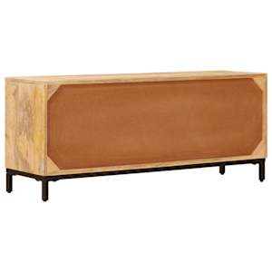 Stojany na TV Hnědá 110 x 30 x 46 cm Masivní mangové dřevo - obrázek 8