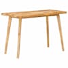 vidaXL S&ouml;&ouml;gilaud 110 x 55 x 75 cm Tugev mango puu Neutraalne Ristk&uuml;lik