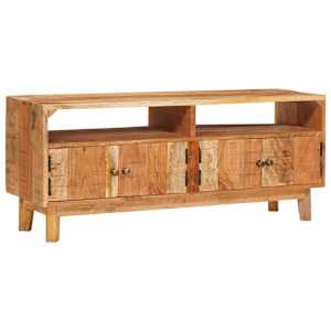 Úložné skříně Hnědá 110 x 30 x 45 cm Masivní mangové dřevo - obrázek 2