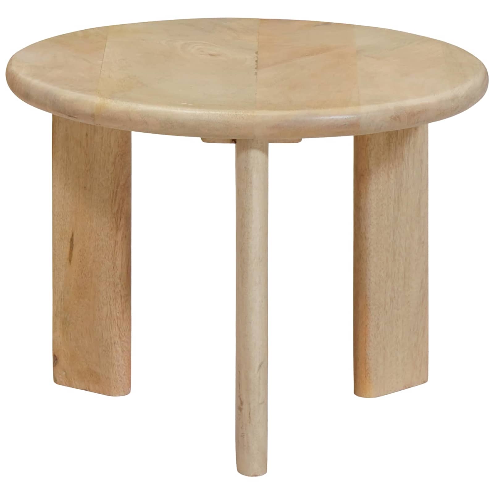 Thumbnail - vidaXL Nesting-Couchtische 2 pcs Schwarz Massivholz Mango