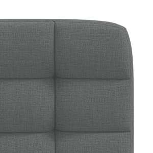 Jídelní židle 2 ks tmavě šedé textil - obrázek 7