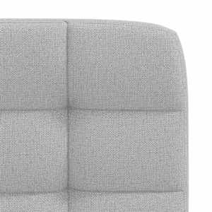 Otočné jídelní židle 2 ks oblak šedá textil - obrázek 7