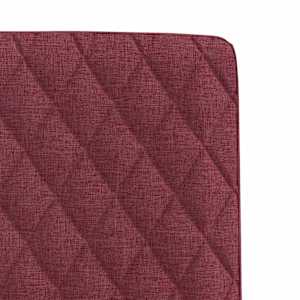 Jídelní židle 2 ks vínové textil - obrázek 7