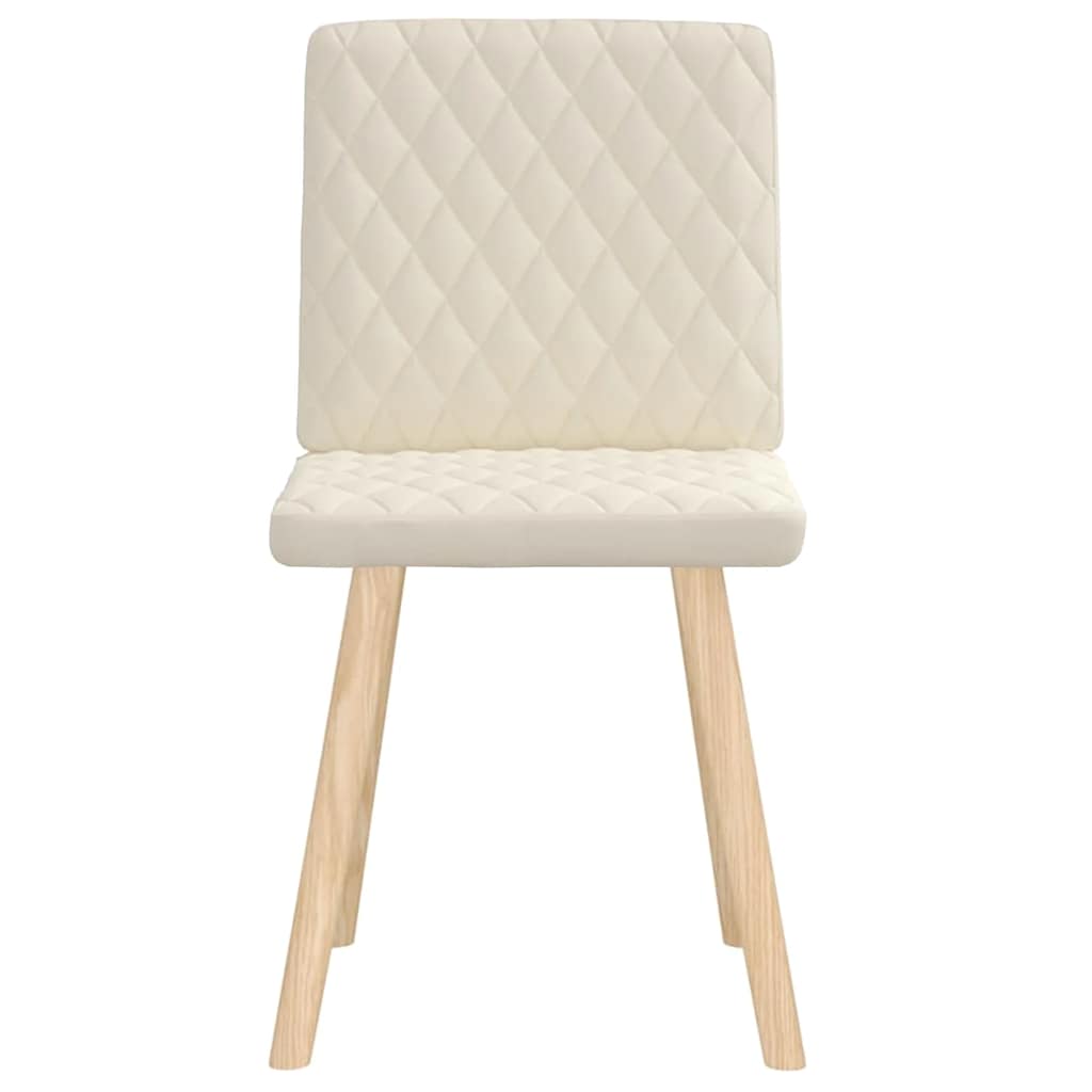 vidaXL Eetkamerstoelen 2 st linnen afbeelding