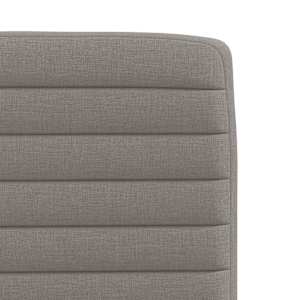 Jídelní židle 2 ks taupe textil - obrázek 7