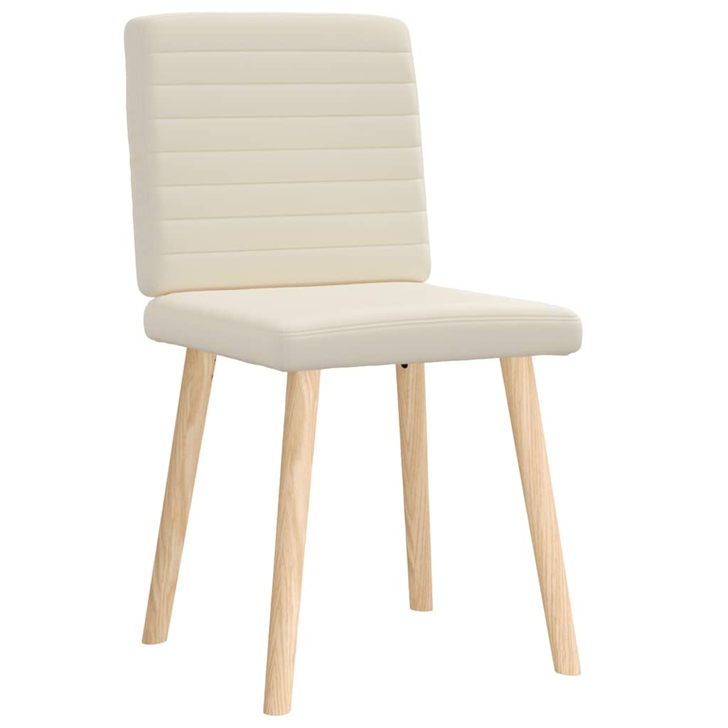 vidaXL Eetkamerstoelen 2 st linnen afbeelding