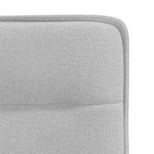 Otočné jídelní židle 2 ks oblak šedá textil - obrázek 7