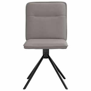 Jídelní židle 2 ks taupe textil - obrázek 4