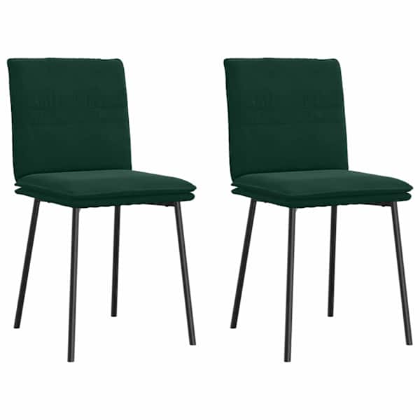 vidaXL s&ouml;&ouml;gitoolid 2 tk, tumeroheline, samet
