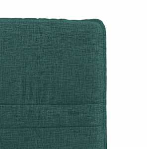 Jídelní židle 4 ks tmavě zelené textil - obrázek 7
