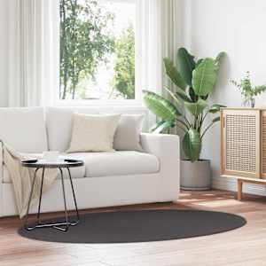 Kusové koberce HUARTE Antracit 100 x 200 cm 100% polyester - obrázek 1