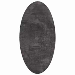 vidaXL Vaip HUARTE Antratsiit 100 x 200 cm 100% Pol&uuml;ester