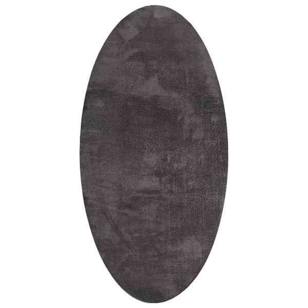 vidaXL Vaip HUARTE Antratsiit 100 x 200 cm 100% Pol&uuml;ester