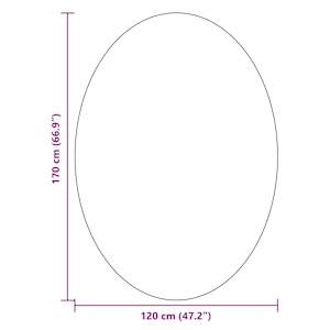 Kusové koberce Oválný HUARTE Béžová 120 x 170 cm 100% polyester - obrázek 9