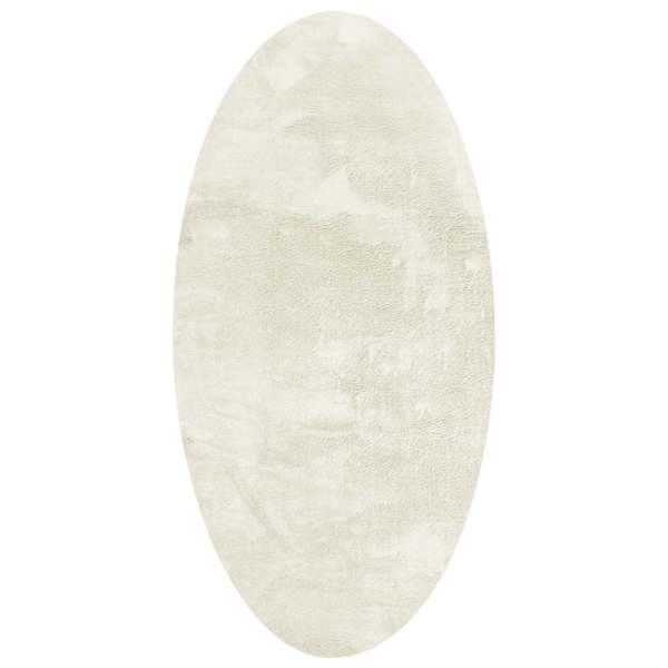 vidaXL Vaip HUARTE Kreemjas 80 x 150 cm 100% Pol&uuml;ester