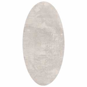 Kusové koberce Oválný HUARTE Písková 100 x 200 cm - obrázek 2