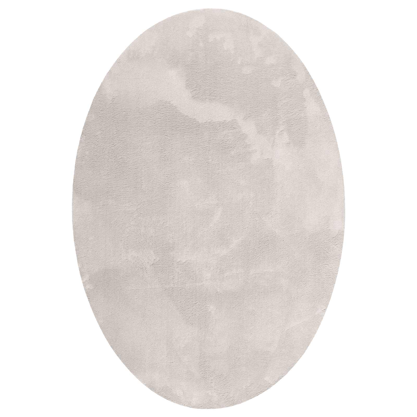 Thumbnail - vidaXL Bereichsteppiche Oval HUARTE Sand 120 x 170 cm 100 %Polyester