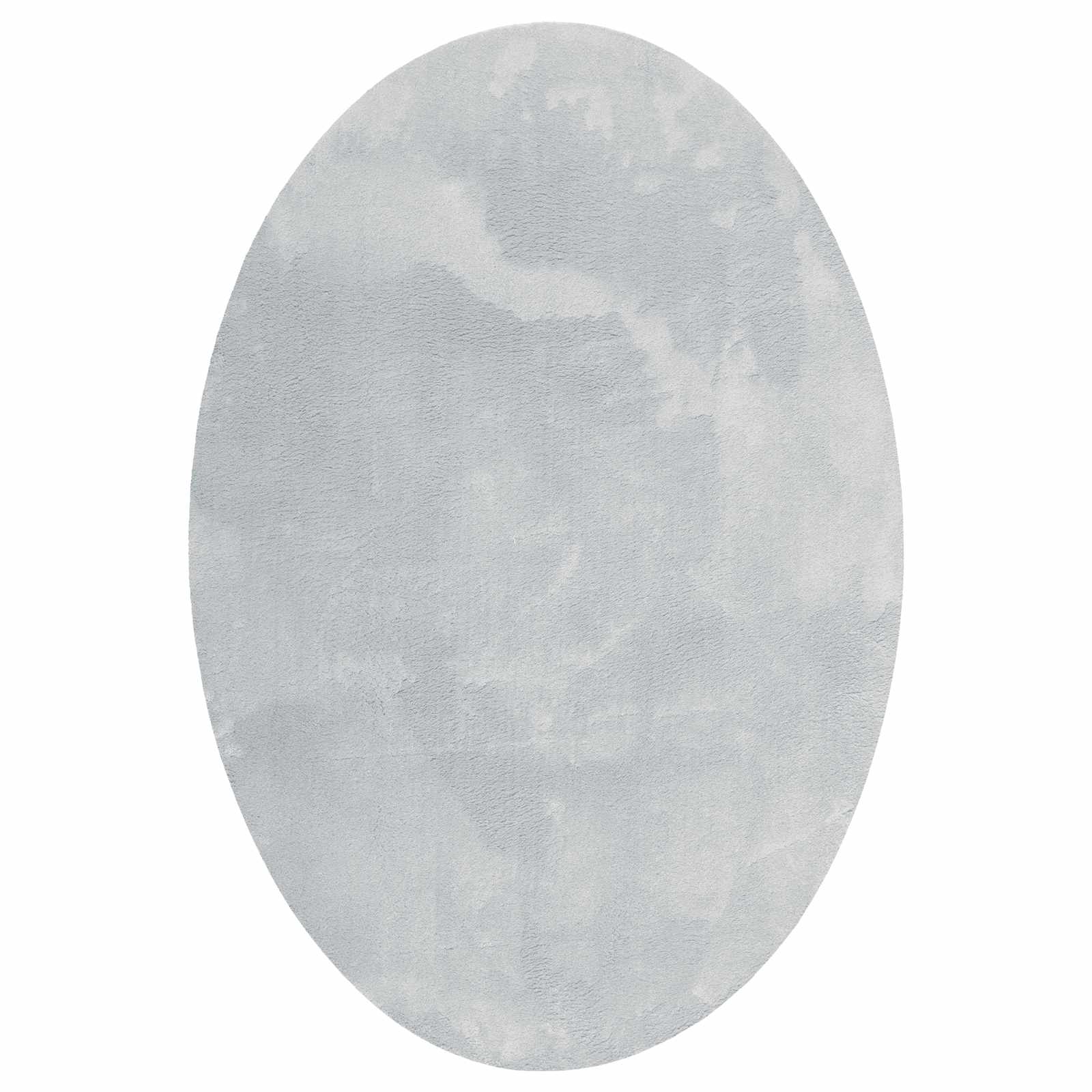 VidaXL Vloerkleden Ovaal Huarte Grijs 120 X 170 Cm 100% Polyester