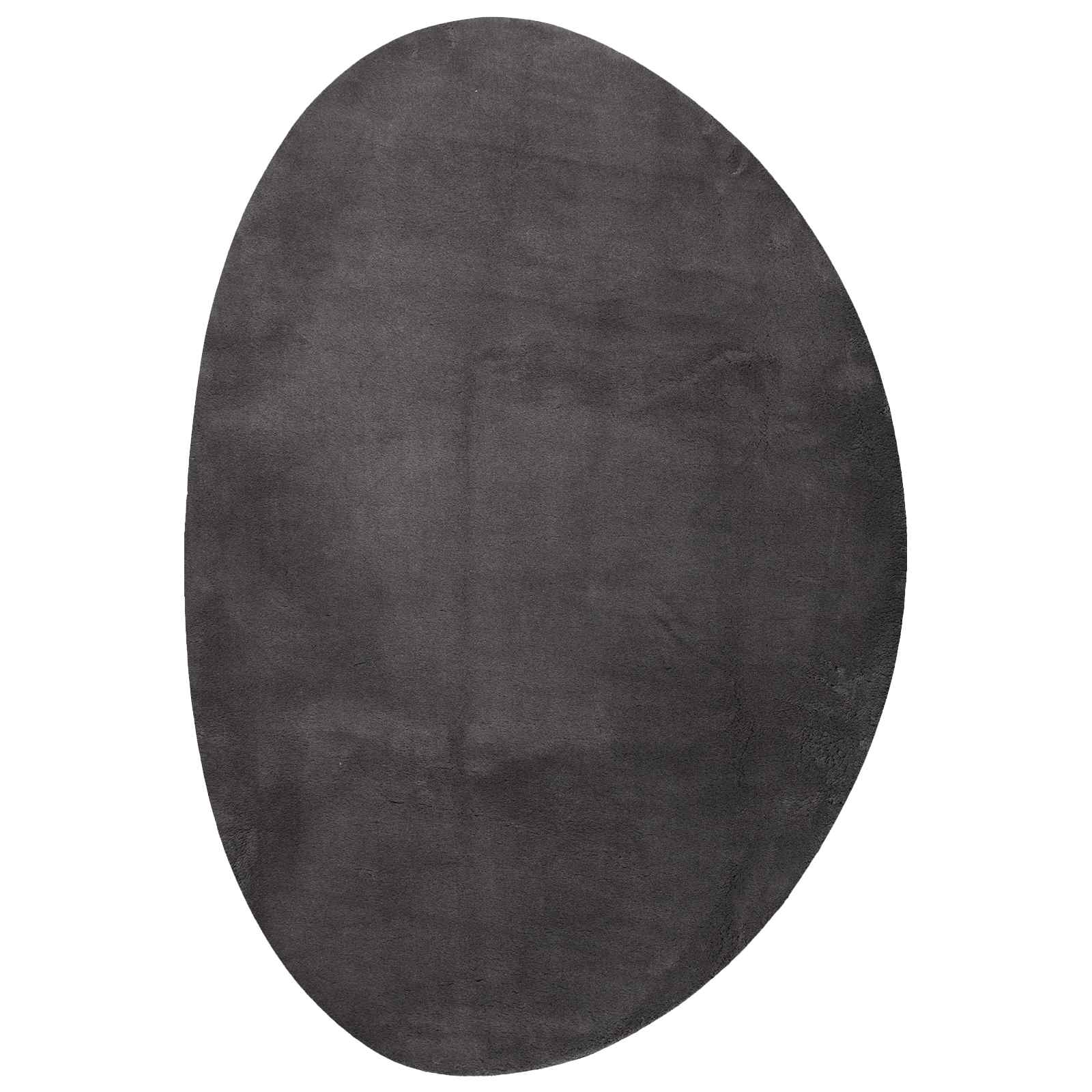 vidaXL Koberec HUARTE Antracitová 120 x 170 cm Polyester