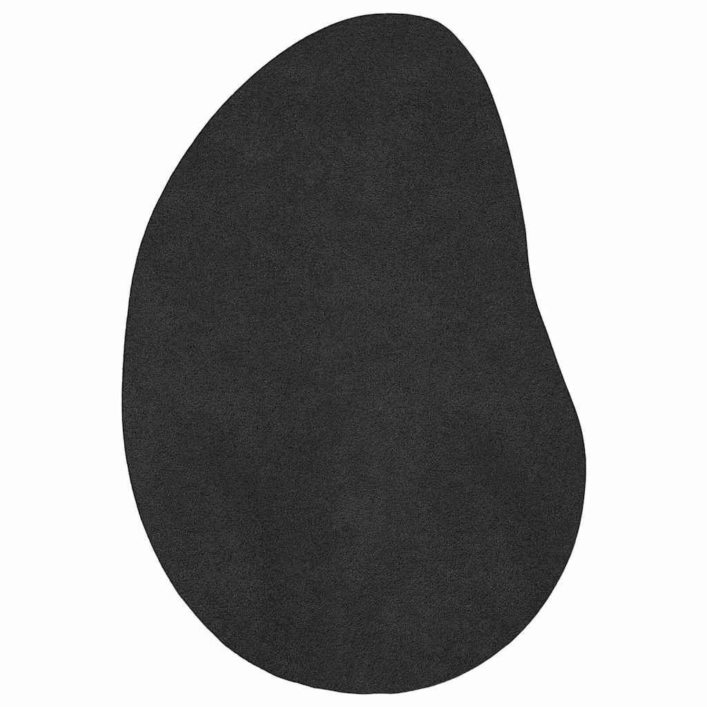 Thumbnail - vidaXL Teppich Schwarz 80 x 150 cm Polyester