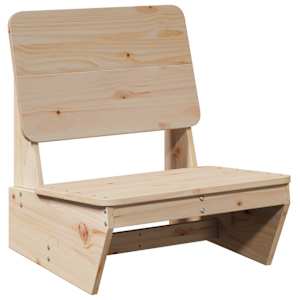 Zahradní židle 2 ks 60x64x70,5 cm masivní borové dřevo - obrázek 3