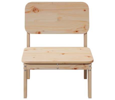 vidaXL Vrtna stolica 60x52,5x72 cm puno drvo bor