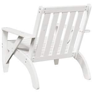 Zahradní židle Adirondack bílá 2 ks 75x77x77 cm borovice - obrázek 6