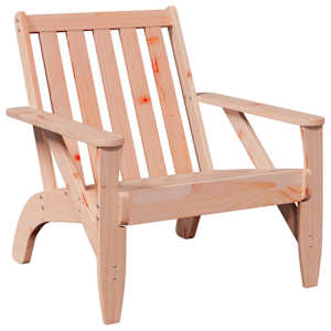 vidaXL Scaune Adirondack grădină 2 buc 75x77x77 cm lemn masiv Douglas
