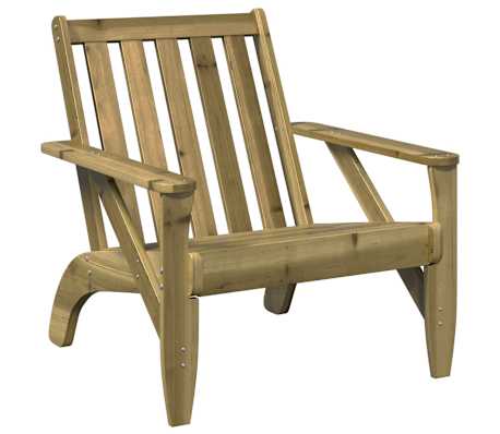 vidaXL Garden Adirondack Chairs 2 pcs 75x77x77 cm Impregnated Wood Pine