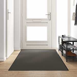 Doormat Drugo Antracitna in črna 120 x 300 cm Poliamid in PVC