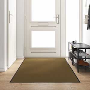 Doormat Drugo Rjava in črna 120 x 300 cm Poliamid in PVC
