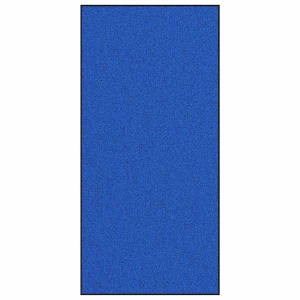 vidaXL Uksematt Sinine ja Must 120 x 250 cm 100% pol&uuml;amiid